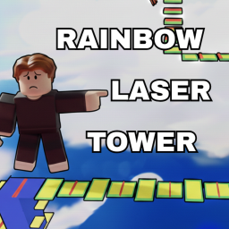 Rainbow Laser Tower