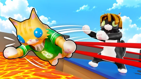 Cat Battles Roblox game thumbnail
