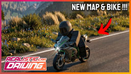 NOWA MAPA I ROWER 🏍️ | Realistyczne prowadzenie samochodu 