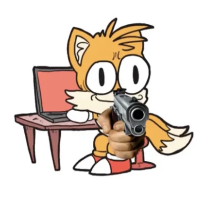 Tails with gun