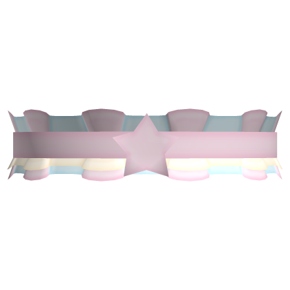 🤍 cutecore kawaii rainbow star choker pastel pink