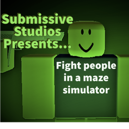 Shoot people in a maze and survive simulator