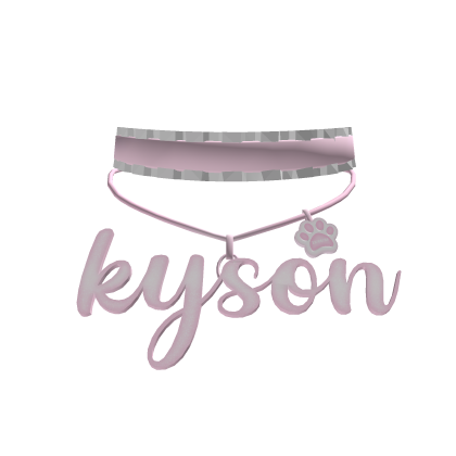 ♡ ; kyson choker 3.0