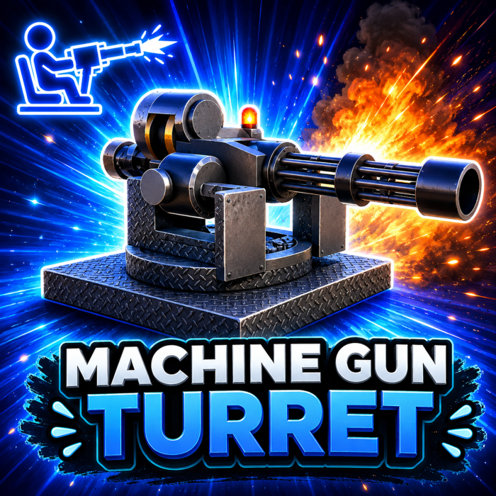 Machine Gun Turret Made By Zelgraz preview 1
