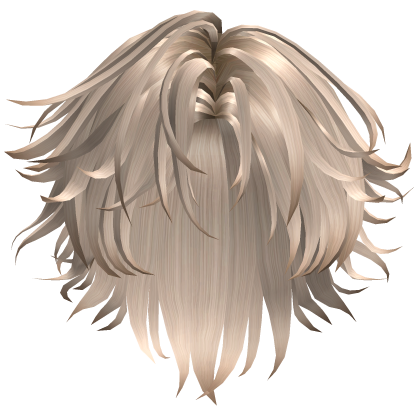Blonde Fluffy Hair