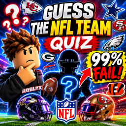 GUESS THE NFL TEAM QUIZ (99% FAIL)
