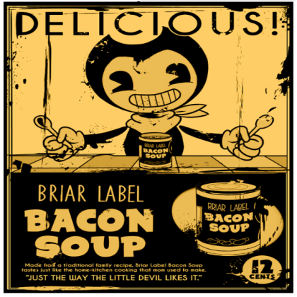 Bendy poster Roblox decal