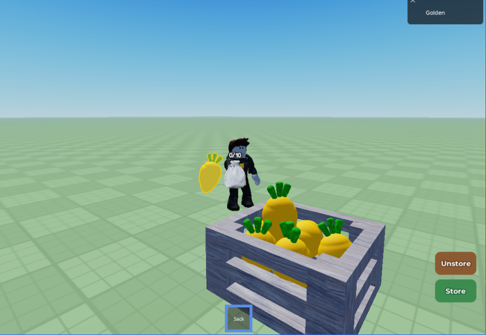 Sack Inventory System – Collect, Store & Drop preview 3
