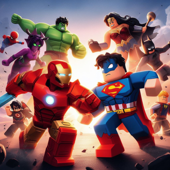 Super Heroes in The City!