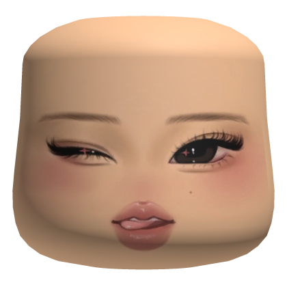 shiny cherry pink wink makeup