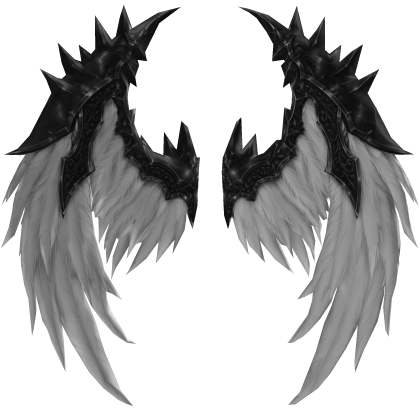 White Demonic Wings Roblox item