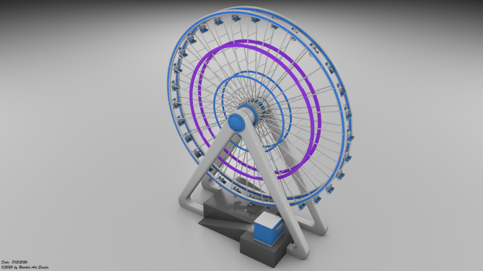 RatchetArtStudio_Ferris-Wheel-System preview 1