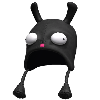 Emo Vkei Zim GIR Tassel Grey Alien Beanie
