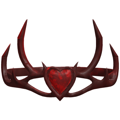 (In Group Store) Ruby Heart Romance Circlet