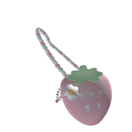 cutesie pink strawberry bag