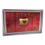 8-BIT KING MEMBER CARD