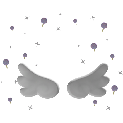 Angel Wings and Lollipop Aura Roblox item
