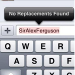 No replacements found
