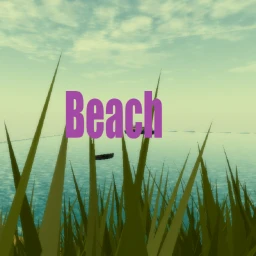 Beach vibe icon
