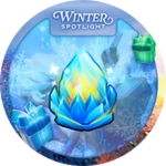 Winter Spotlight - Regular Token Roblox badge thumbnail