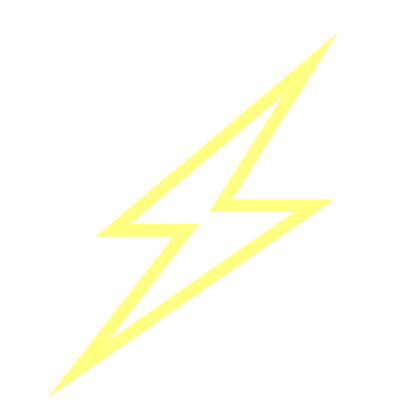 ⚡Neon light lightning wall decoration
