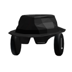 Black Fedora+Shades+Headphones