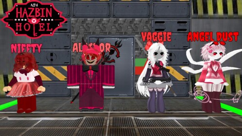 Hazbin hotel in area 51 hazbin hotel🏨