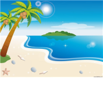 Summer beach