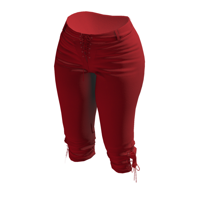 Capri Trousers RED