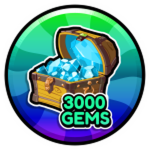 3,000 Gems