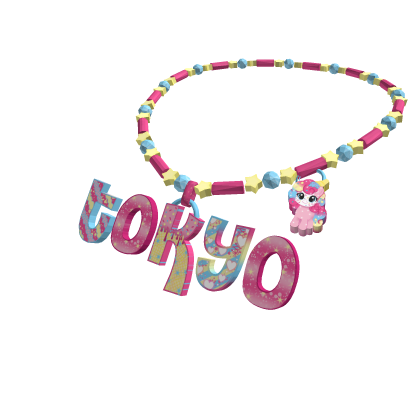 decora pink unicorn tokyo Roblox item