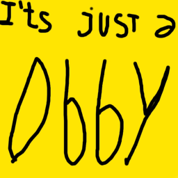 It's just a obby