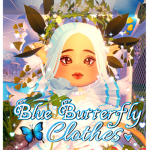 Blue Butterfly Clothes