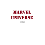 The Marvel Universe of Roblox