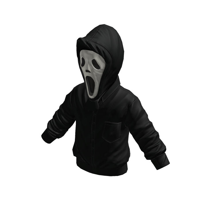 Black Ghostface Hoodie