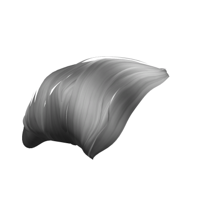 Gray Y2k Pouf Hair Bump