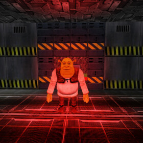 Survive Shrek the killer in area 51!