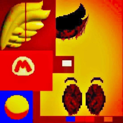 Mario 2013horror Roblox decal