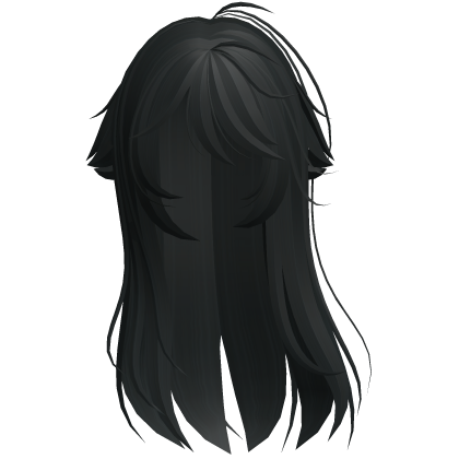 Dark Teal Shy Moe Cat Girl Windy Whispy Hair Roblox item