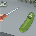 I’m pickle Rick