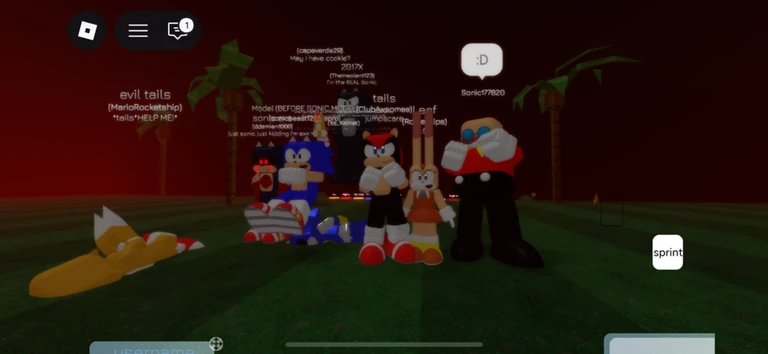 Sonic.EXE: Eliminación RP - Roblox