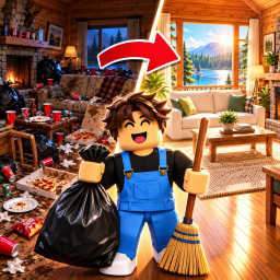 🛝[FUNHOUSE] Clean the Mess! icon