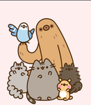 -Pusheen X Friends-