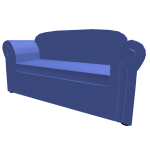 My Amazing and Wonderful Blue Splendid Couch!