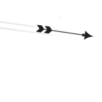 Flying arrow