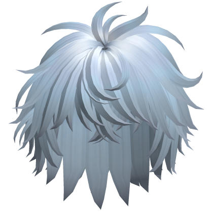 Alt Messy Shaggy Spiky Hair (Sky Blue) Roblox item