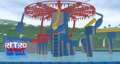 Retro Wipeout: Free Roam