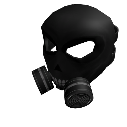 Black Skull Gas Mask