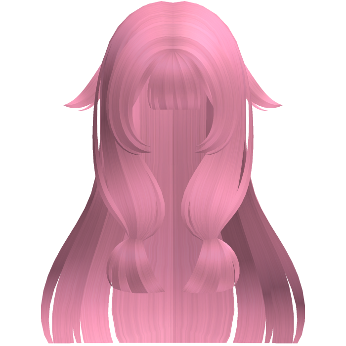 pink columbina sweet anime cosplay hair