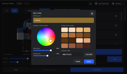 Catalog Creator preview 2